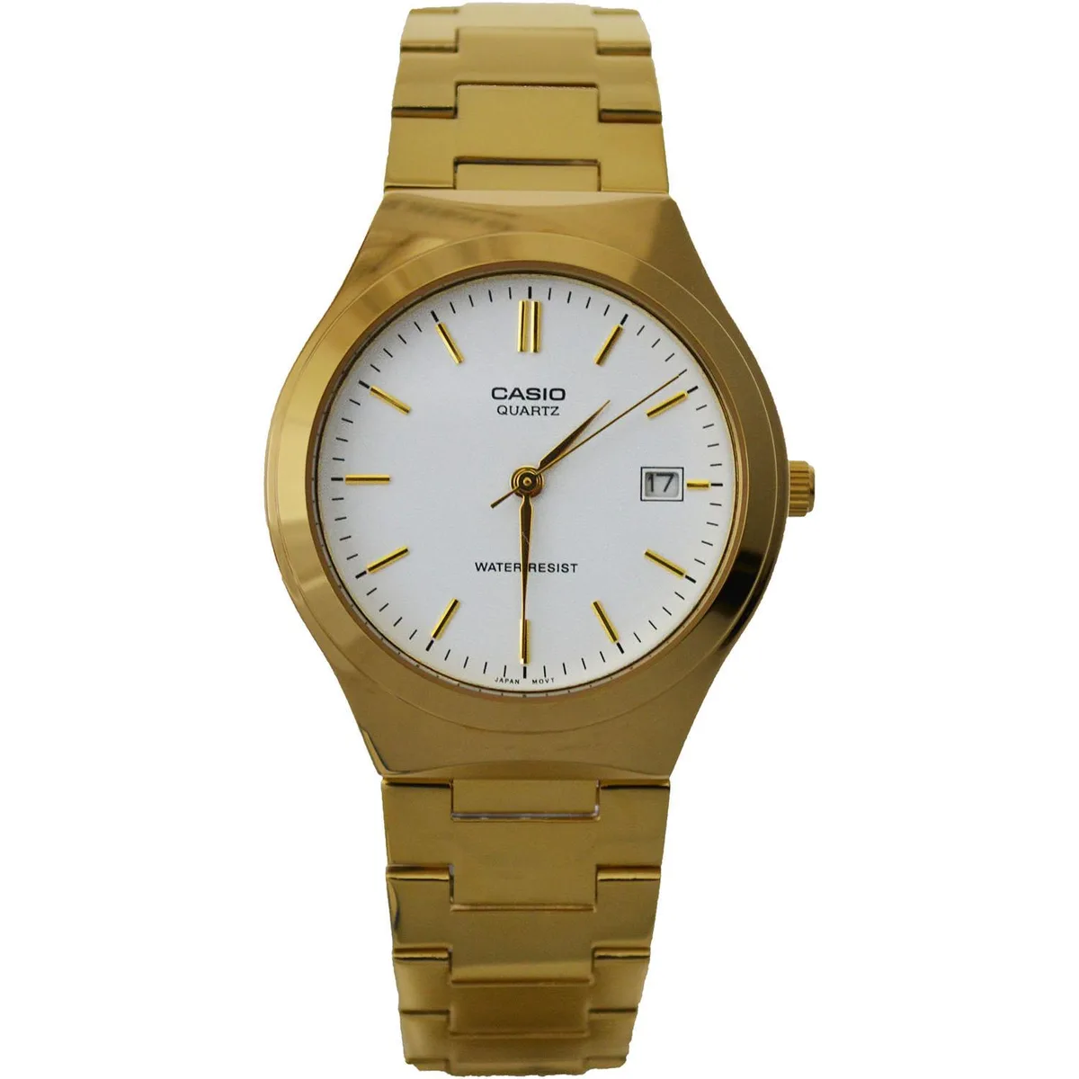 CASIO CASIO MTP-1170N-7ARDF gold-tone stainless steel analog quartz watch — product photo