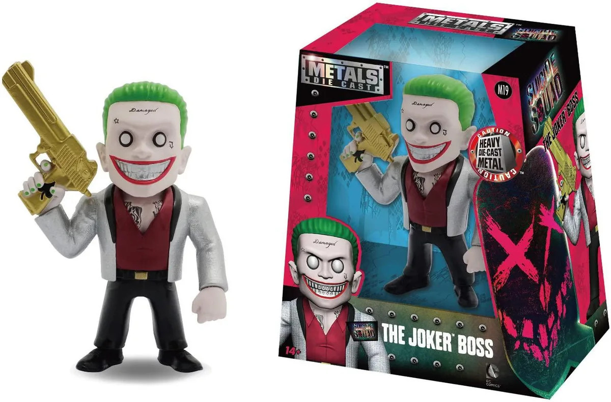 Jada Toys Jada Toys Metals Suicide Squad 4 inch Movie Figure Joker Boss M19 action figure — product photo