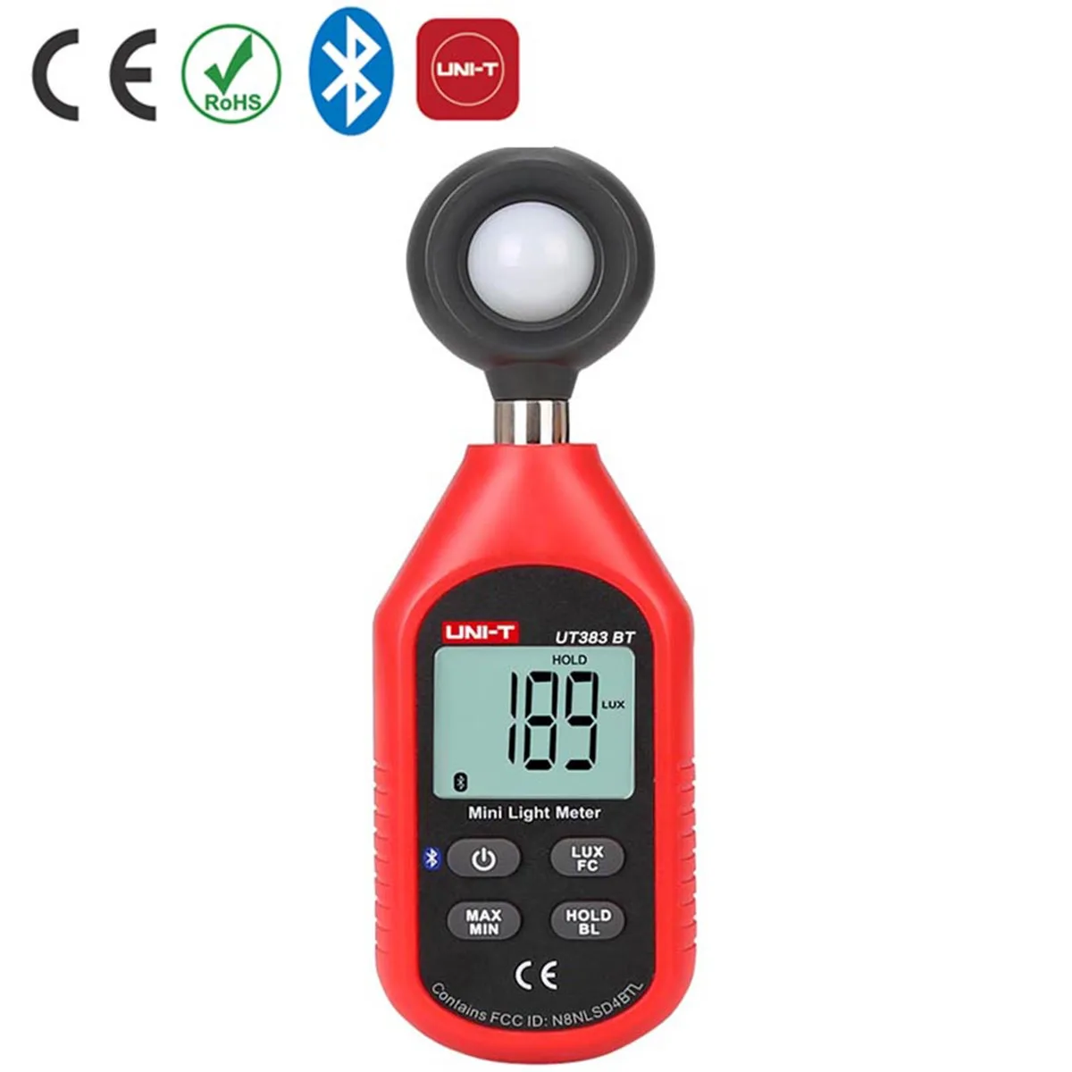 Uni-T Uni-T UT383-BT Mini Light Meter Bluetooth electrician tool — product photo