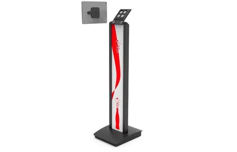 Compulocks Brands, Inc. Compulocks Universal Tablet Magnetic Brandable Floor Stand Black tablet accessory — product photo