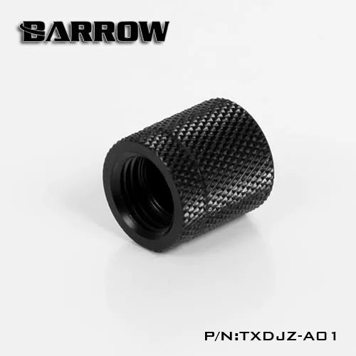 Barrow Mods Barrow Mods G1/4" Female-Female Anti-Twist Rotary Adaptor Fitting Black — product photo