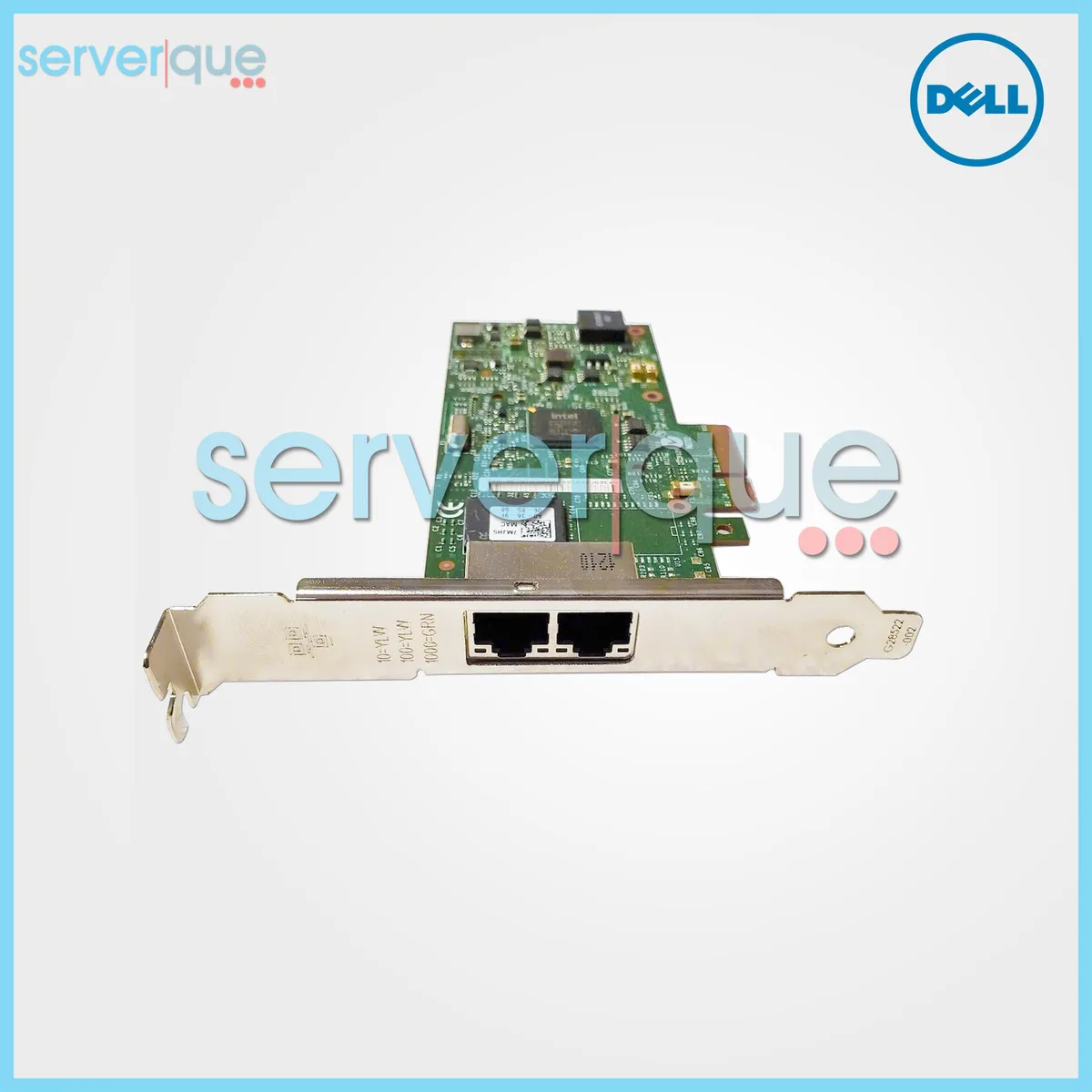 DELL DELL I350-T2 1Gbps Dual Port PCI-e 2.1 x4 network card — product photo