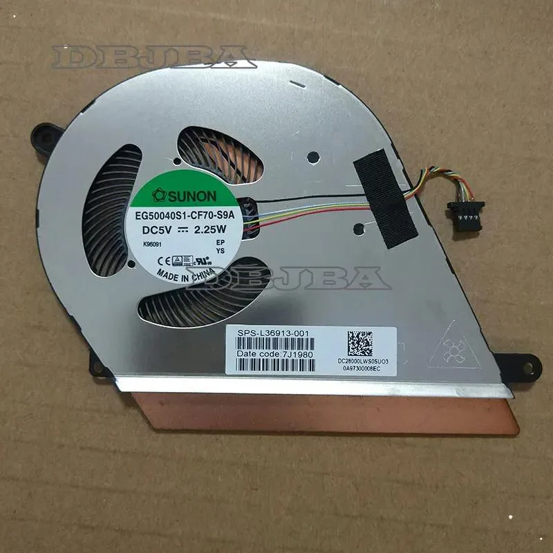 DBTLAP DBTLAP CPU Cooler Fan for HP Chromebook X360 14-DA G1 — product photo