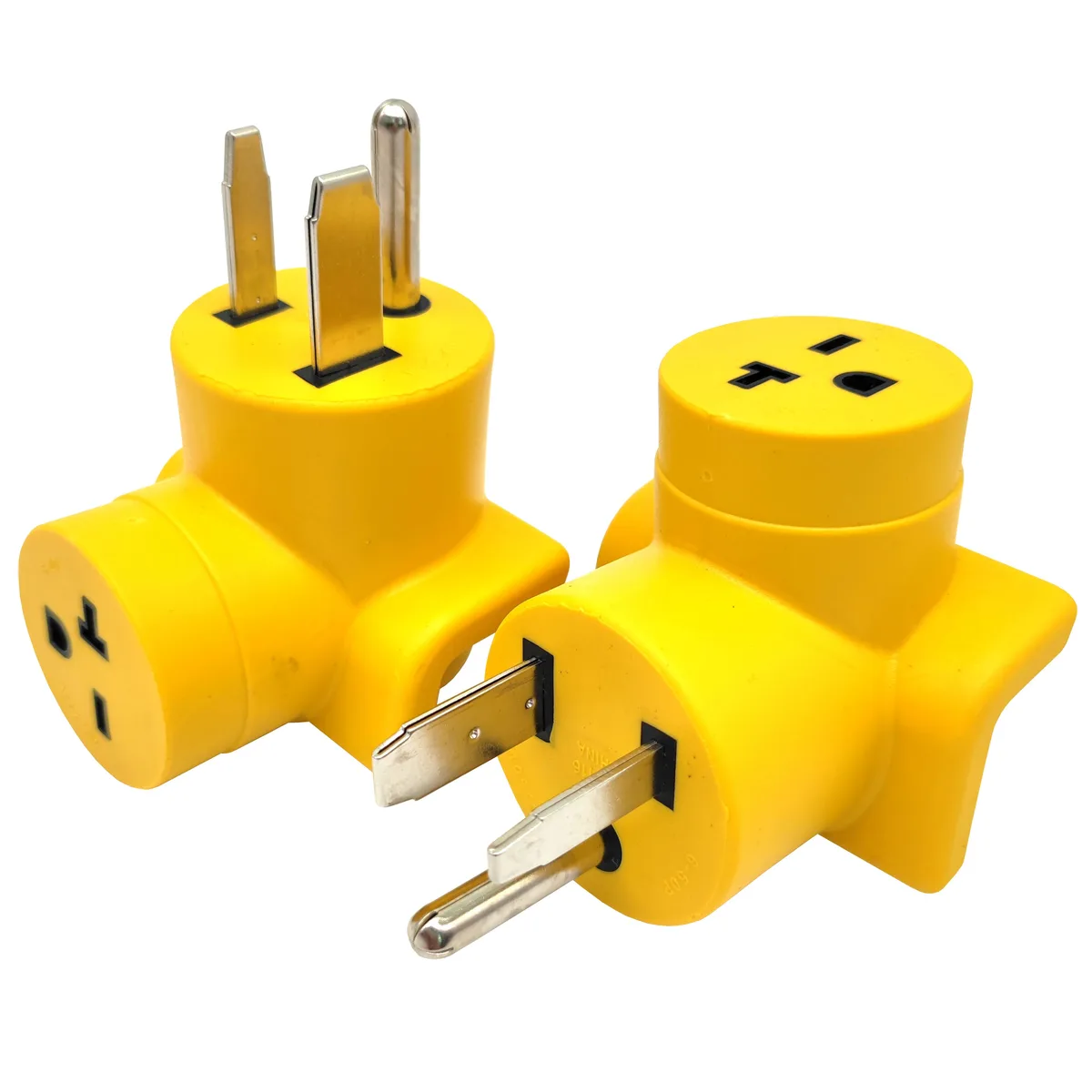 Parkworld Parkworld 63197 NEMA 6-50P to 6-20R/6-15R Straight Blade Plug Adapter — product photo