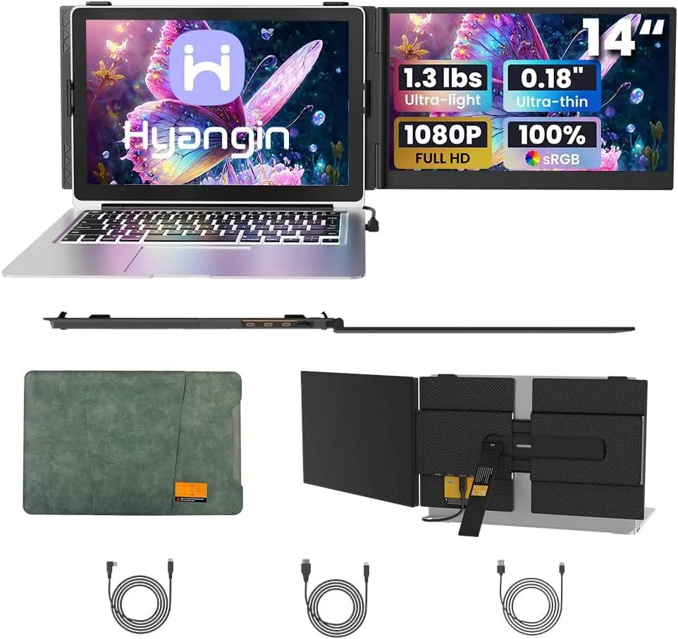 BFKK BFKK S8 14-inch 1080P Portable Monitor Extender — product photo