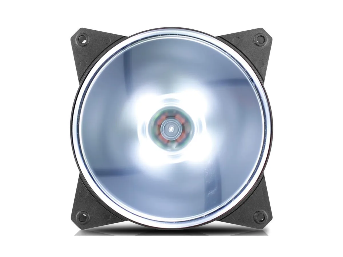 Aa Pub Aa Pub MasterFan Lite MF120L White 120mm case fan — product photo