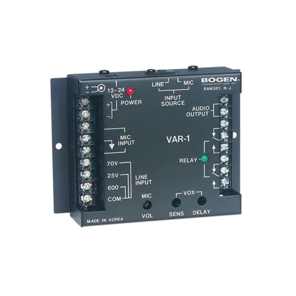 Bogen Communications Bogen Communications BG-VAR1 Voice Activated Relay — product photo