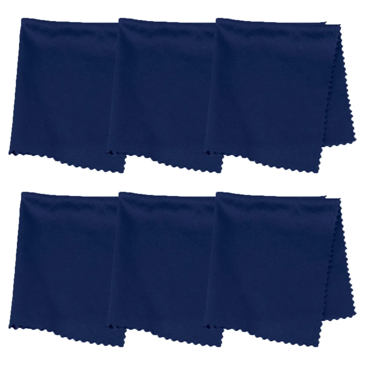  PurCloth 6 Pack Microfiber Cloth Dark Blue — product photo