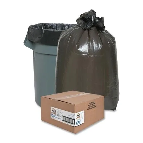 Genuine Joe Genuine Joe 2147 Two-Ply Can Liner .6mil 24x23in 7-10Gal 500pk cleaning — product photo