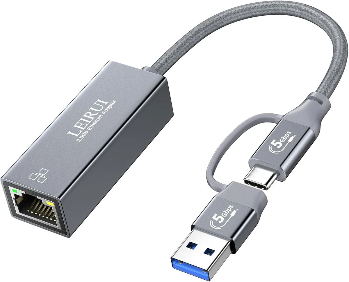 KINGARD KINGARD USB-C 2.5 Gbps Ethernet Adapter — product photo