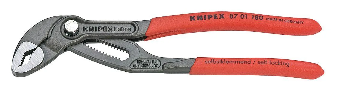Knipex Knipex 87 01 180 Cobra Water Pump Pliers hand tool — product photo