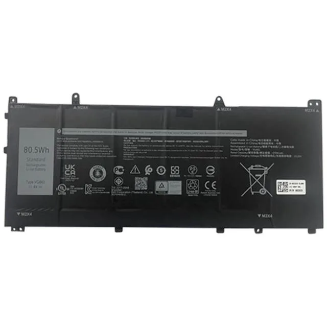 DELL DELL VG661 laptop battery 6-cell 80.5 Wh 11.4 V for Alienware X14 — product photo