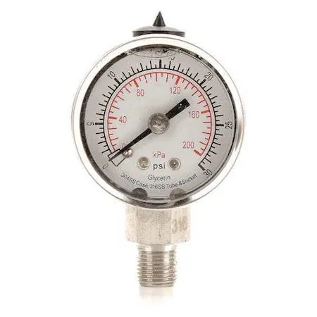 Value Brand Value Brand 4CFE1 Pressure Gauge Liquid Filled 1-1/2 In measurement tool — product photo