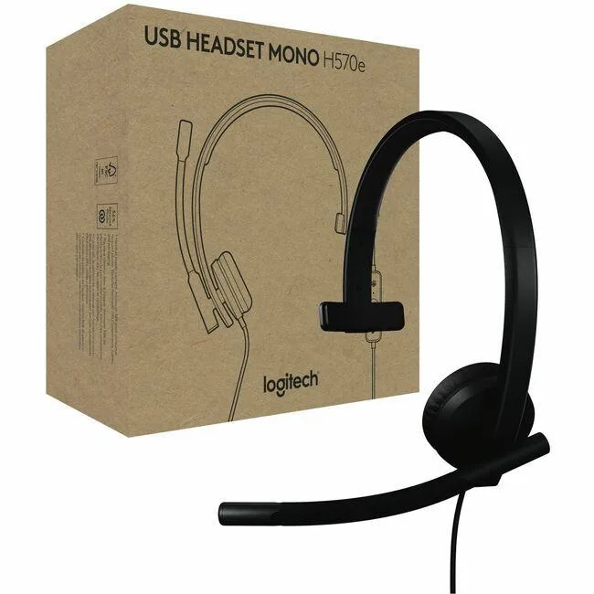 Logitech Logitech H570e 981-001425 USB-C Mono Headset — product photo