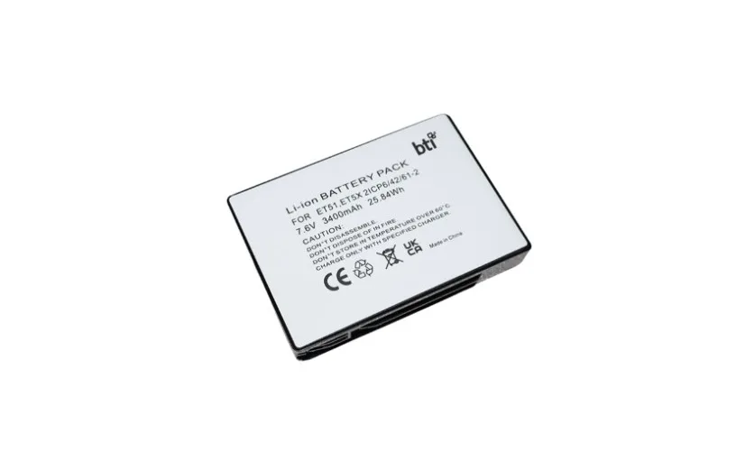 Battery Technology Inc. Battery Technology Inc. BTRY-ET5X-PRPK2-01-BTI 7.6V 25.84Wh barcode scanner battery — product photo