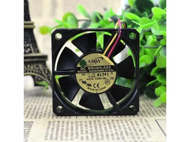 LORDWORLD LORDWORLD AD0605MB-D72GL 5V 0.25A 60x60x15mm Fan — product photo