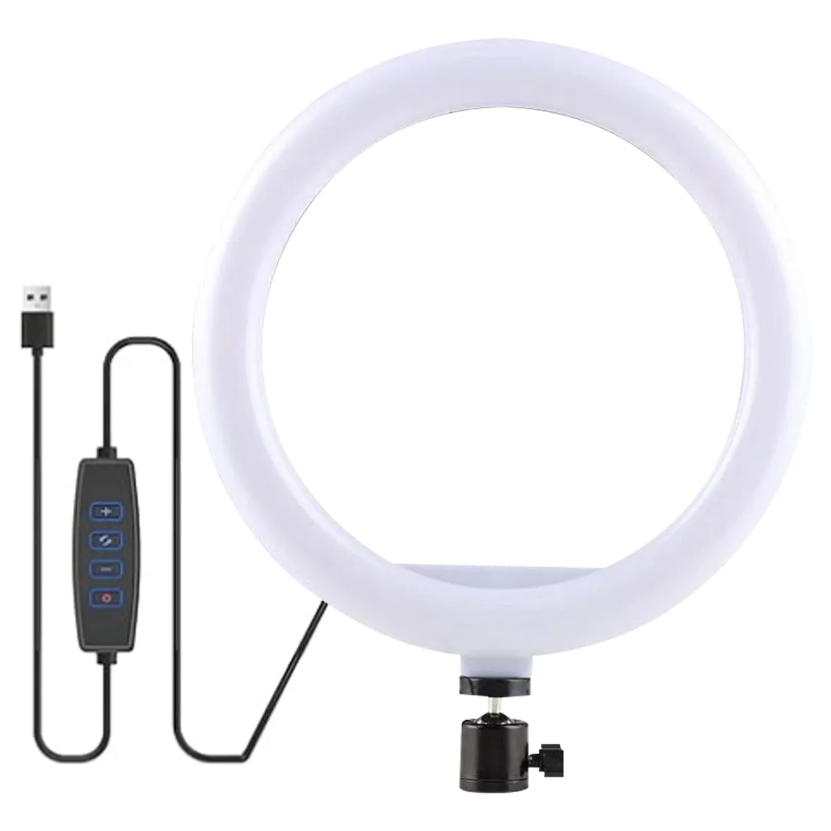  Neewer DZ-ledbgd-bai 6.1" Selfie Ring Light 3 Modes 10 Levels USB — product photo