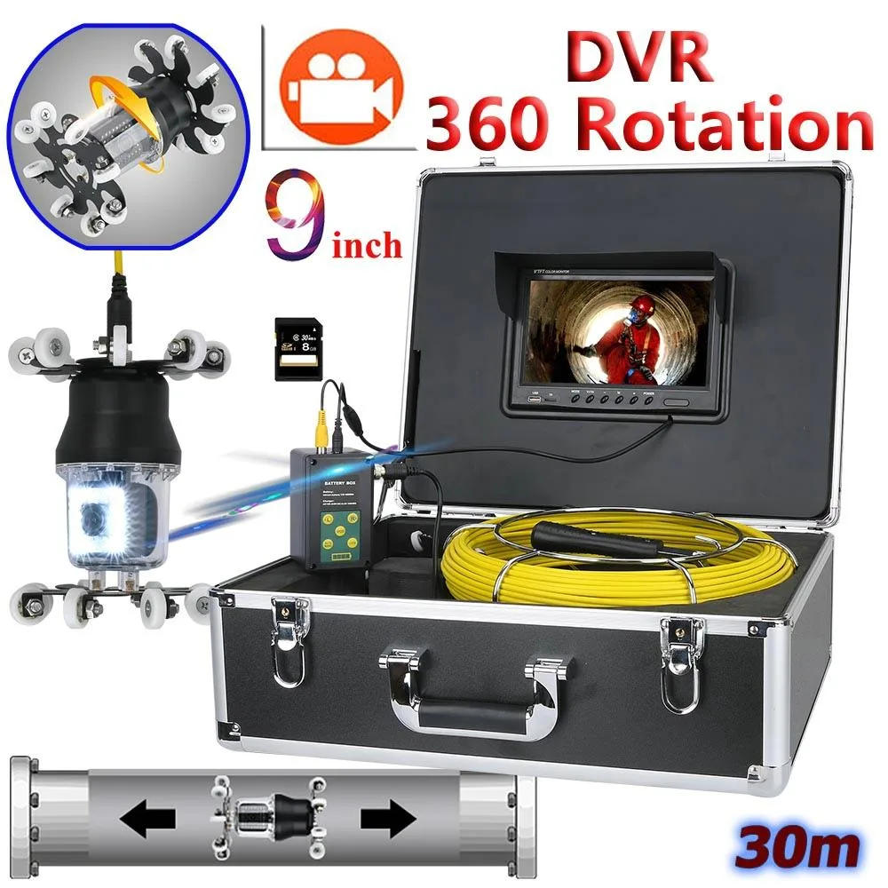 visiPower visiPower 360° Rotating Endoscope 9" Screen 30m Cable IP68 — product photo