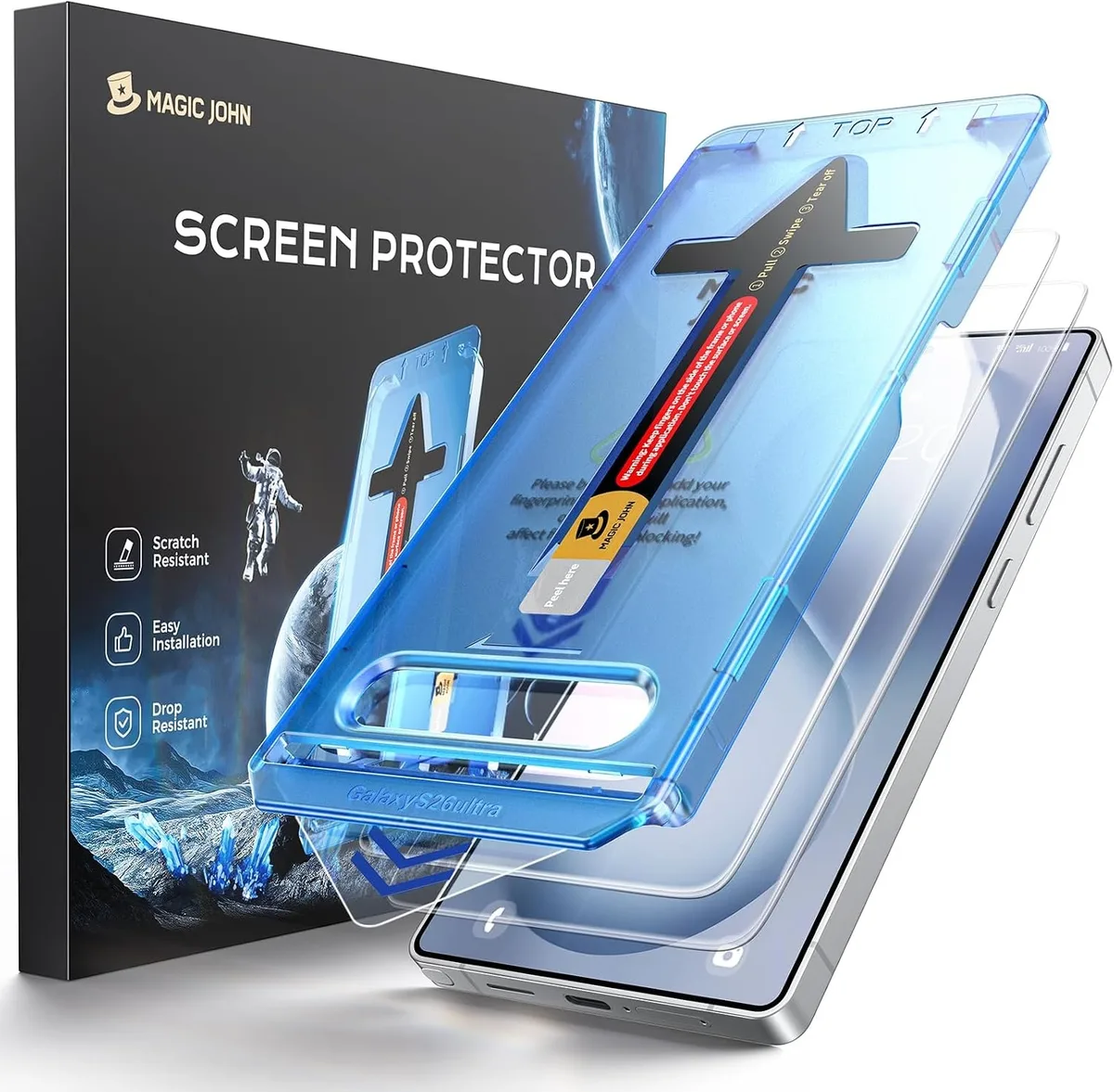 NuoTo NuoTo Galaxy S26 Ultra Screen Protector 6.9 inch 2 Pack — product photo