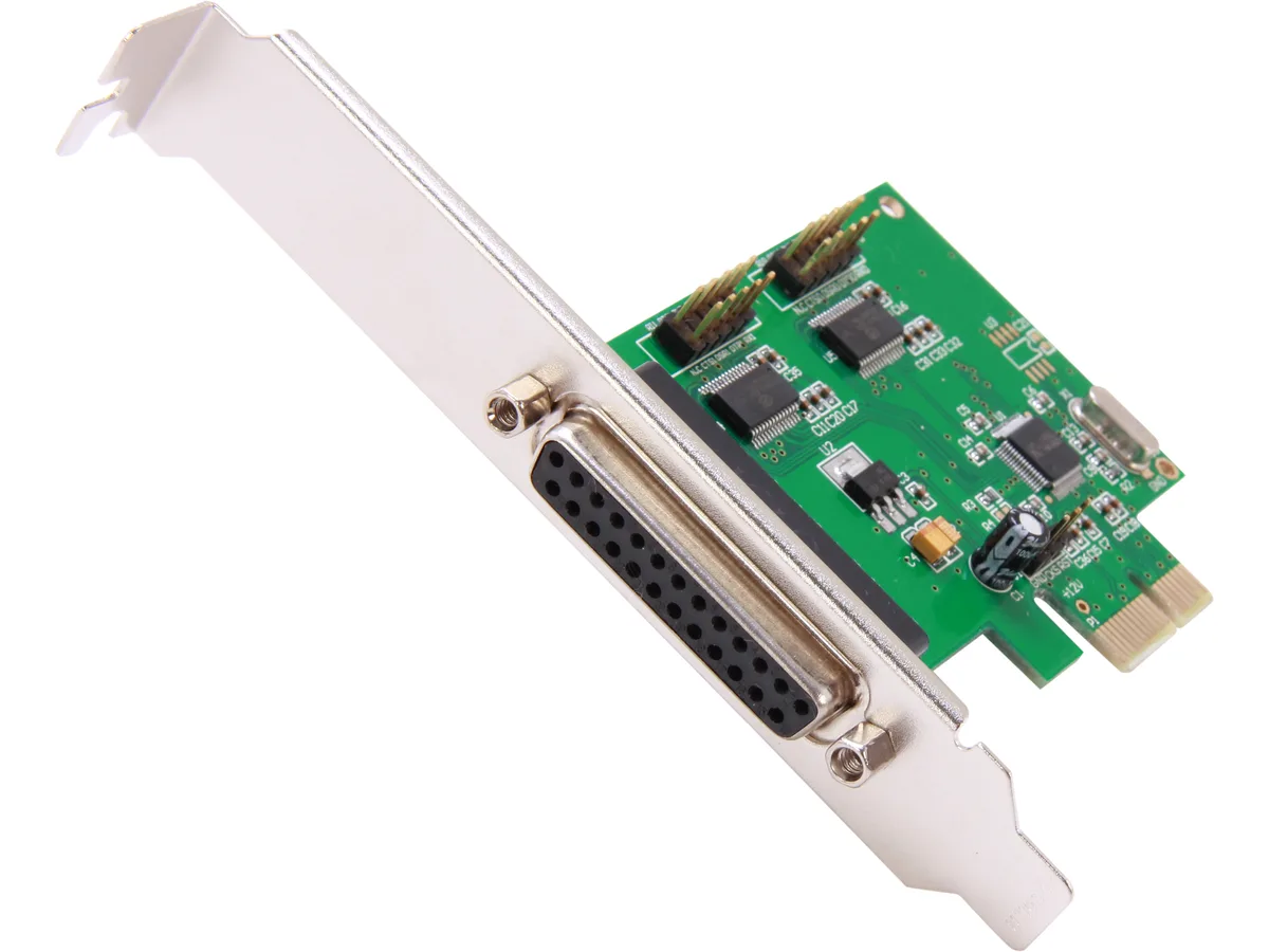 Syba Syba SI-PEX50054 2 Serial 1 Parallel PCIe expansion card — product photo