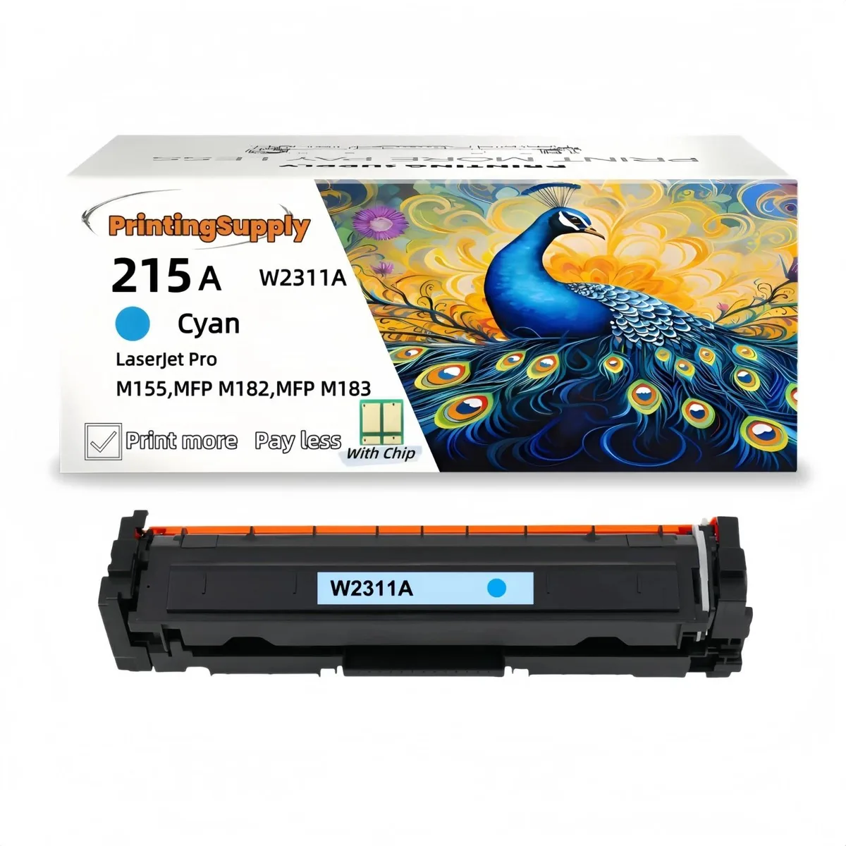 Aster Graphics Inc Aster Graphics Inc 215A W2311A Cyan Compatible Toner Cartridge — product photo