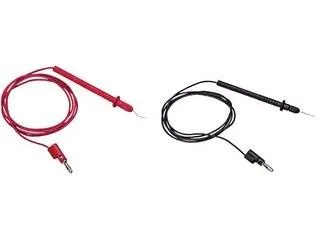 Pomona Electronics Pomona Electronics 6235 Patch Cord Set, 48 in, Stackable 4 mm Banana Plug, Black/Red — product photo