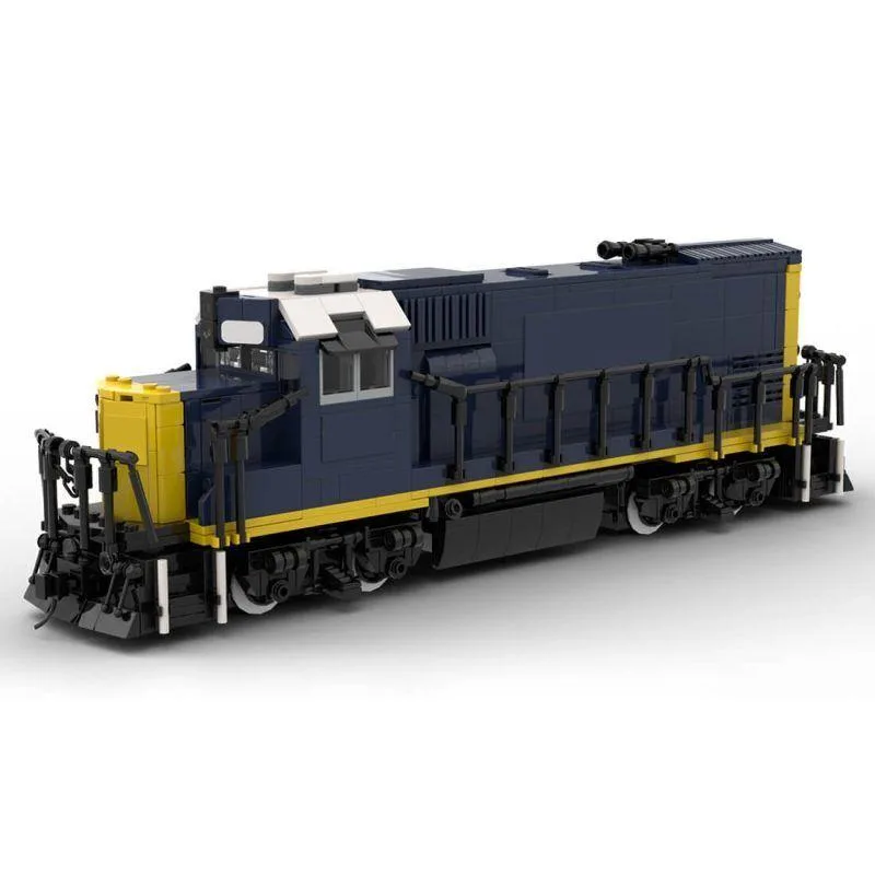 ZITIANYOUBUILD ZITIANYOUBUILD MOC-104697 CSX GP15 Retro Train 1448 Parts — product photo