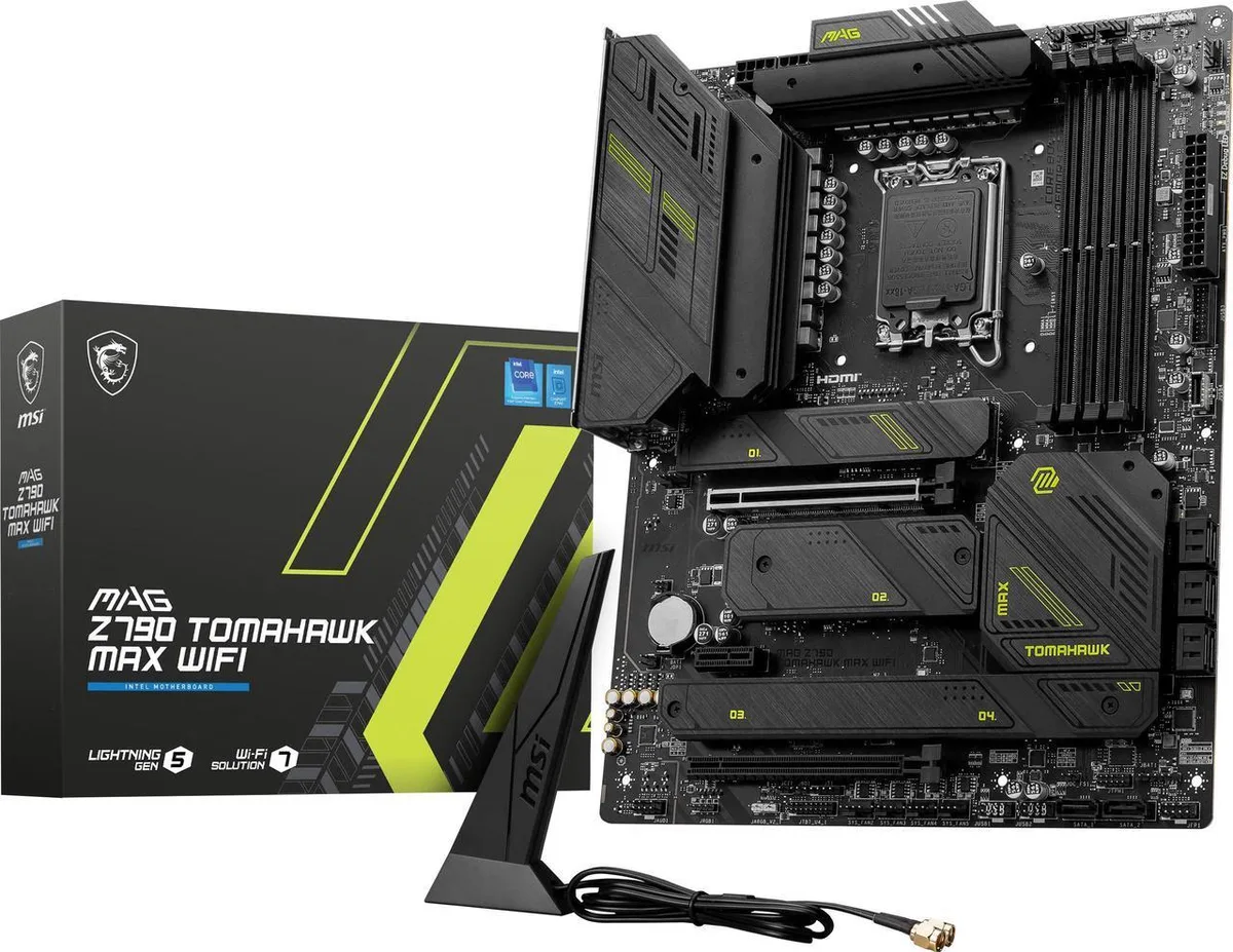 MSI MSI MAG Z790 TOMAHAWK MAX WIFI Intel motherboard — product photo