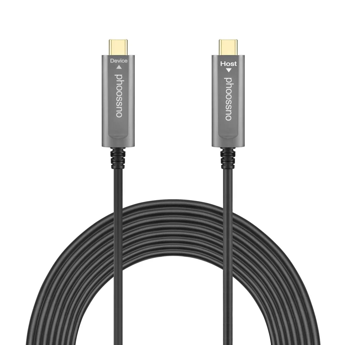 ARCTIC ARCTIC USB 3.2 Type C Fiber Optical Cable 10Gbps 33FT 2 in 1 accessory — product photo