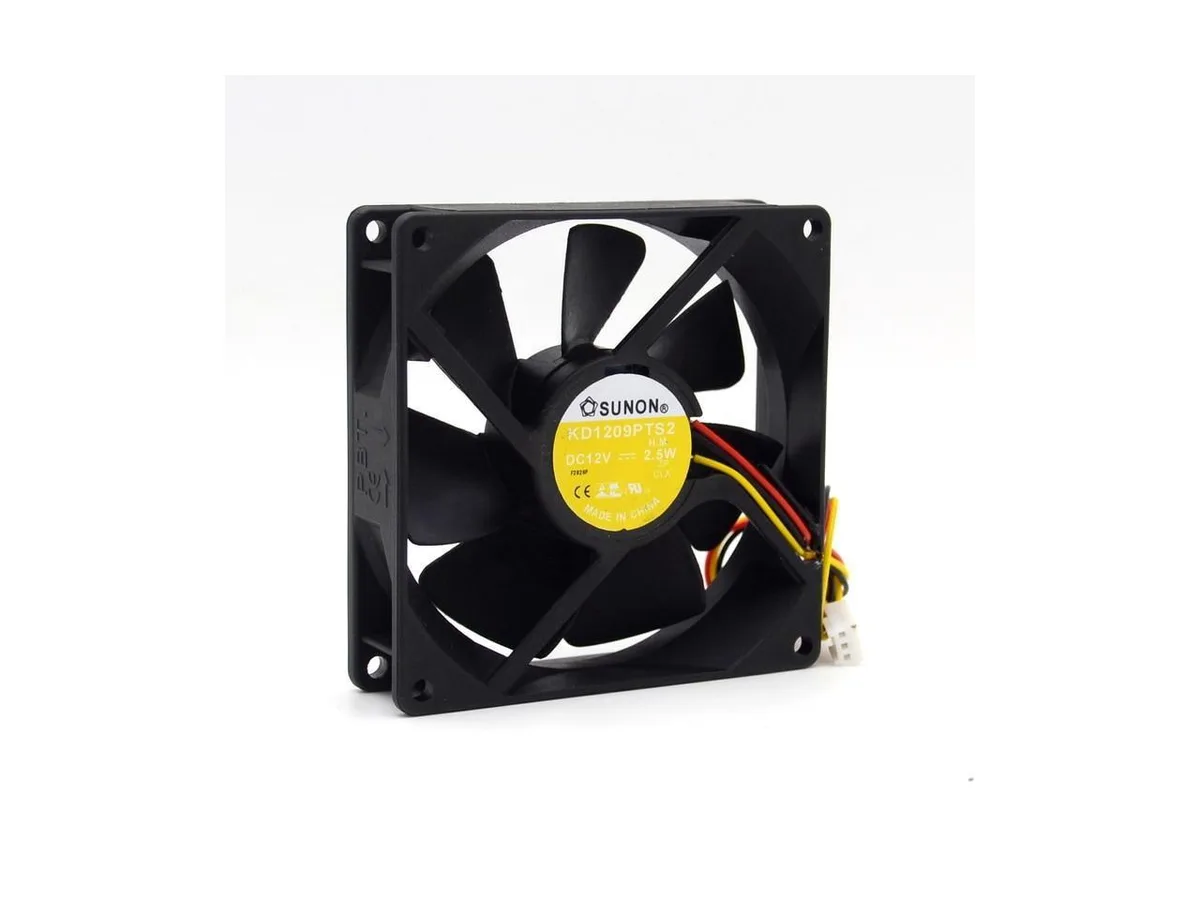 Fans Fans KD1209PTS2 92 mm 12 V 2.5 W three-wire case fan — product photo