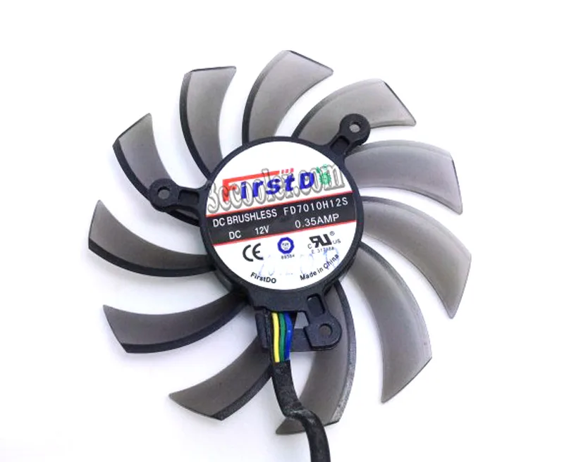 OEM Industries OEM Industries FD7010H12S 12V .35A 4-pin frameless fan — product photo