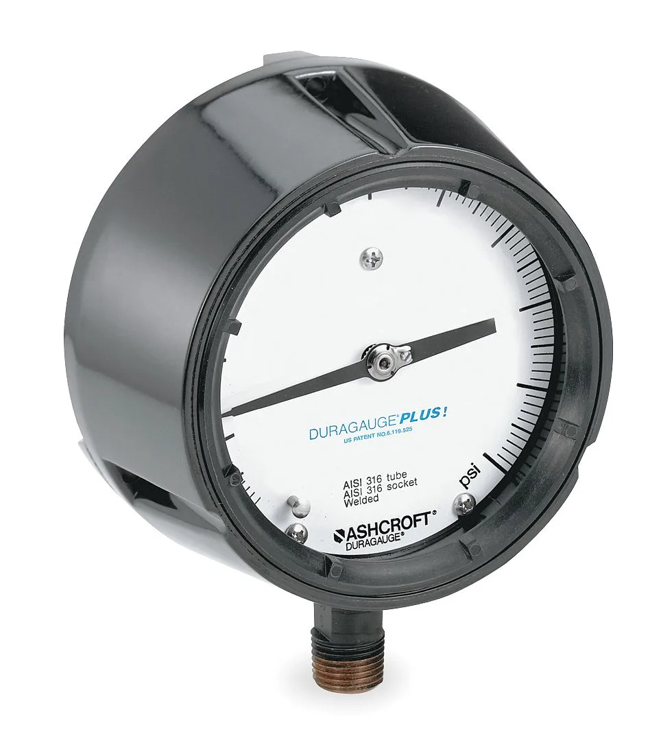 Ashcroft Ashcroft 451279 Pressure Gauge 0-1500 psi 4 1/2 in — product photo