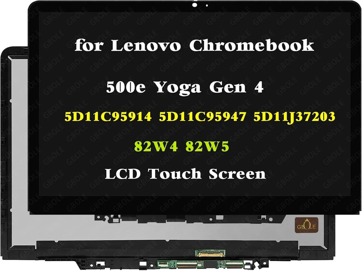 NUOLAISUN NUOLAISUN 12.2 inch 1920x1200 30-pin LCD Touch Screen for Lenovo 500e Yoga Gen 4 — product photo