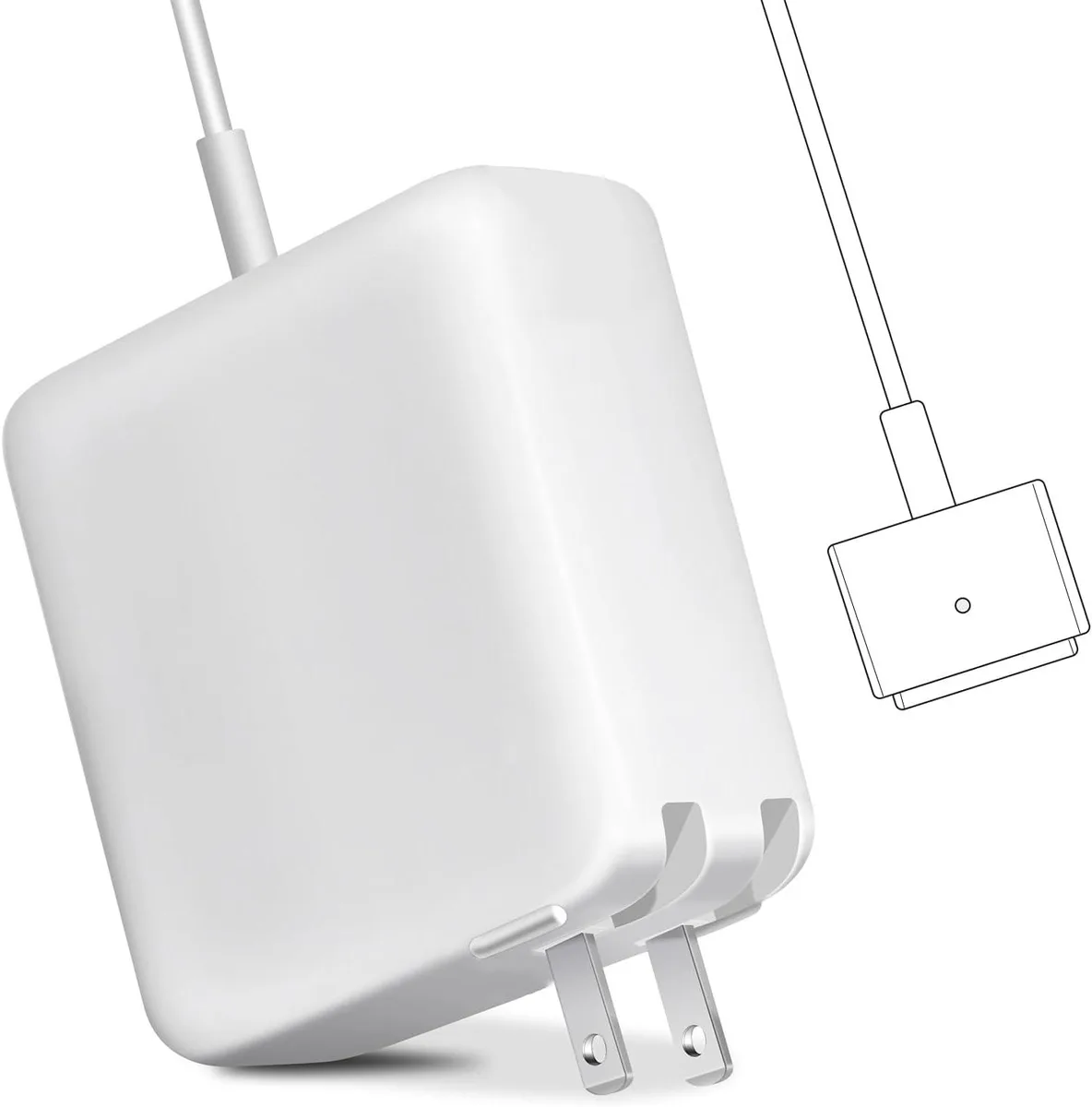 FORIDA FORIDA A1425A1502Compatible 60W T-Tip ac adapter 16.5V 3.65A — product photo