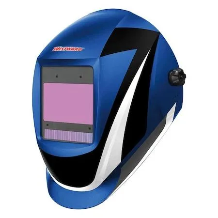 Westward Westward 44R232 Auto-Darkening Welding Helmet Shade 5-8/8-13 Black/Blue/White — product photo