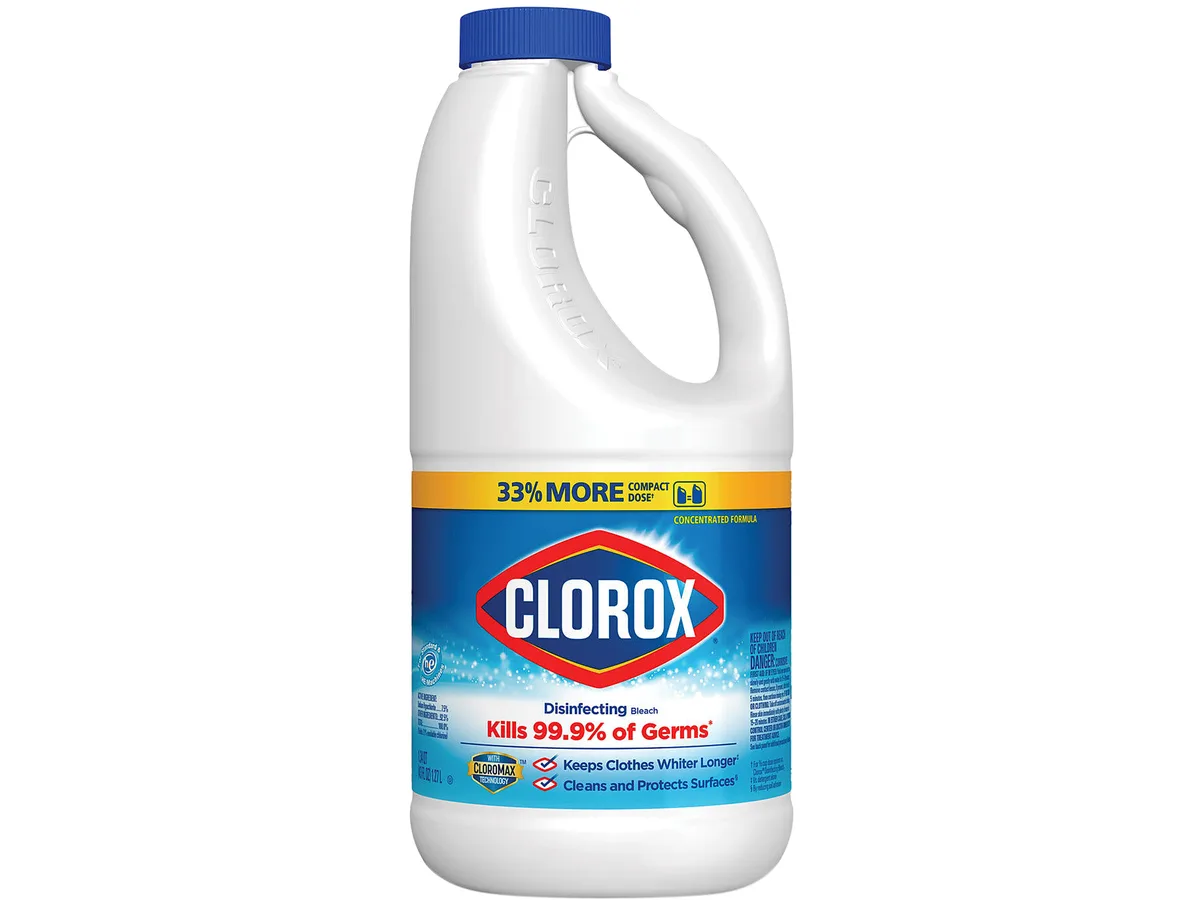 Clorox Clorox CLO32260 Regular Bleach 43 oz 6/Carton cleaning — product photo