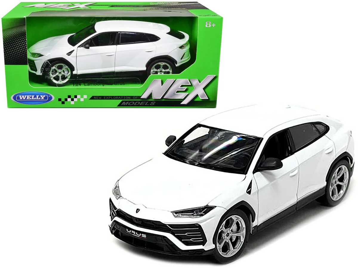 Welly Diecast Welly Diecast Lamborghini Urus White NEX Models 1/24 Diecast Car — product photo