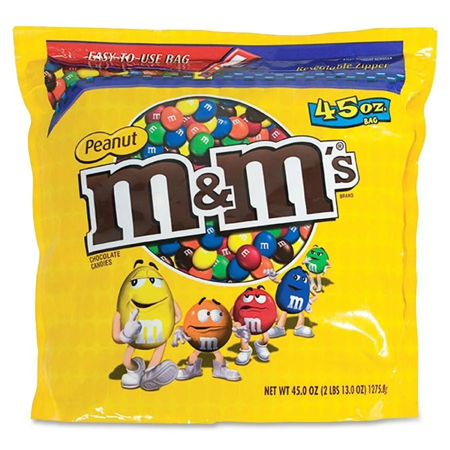 Advantus Advantus M&amp;M Peanut Candy 2.81 lb — product photo