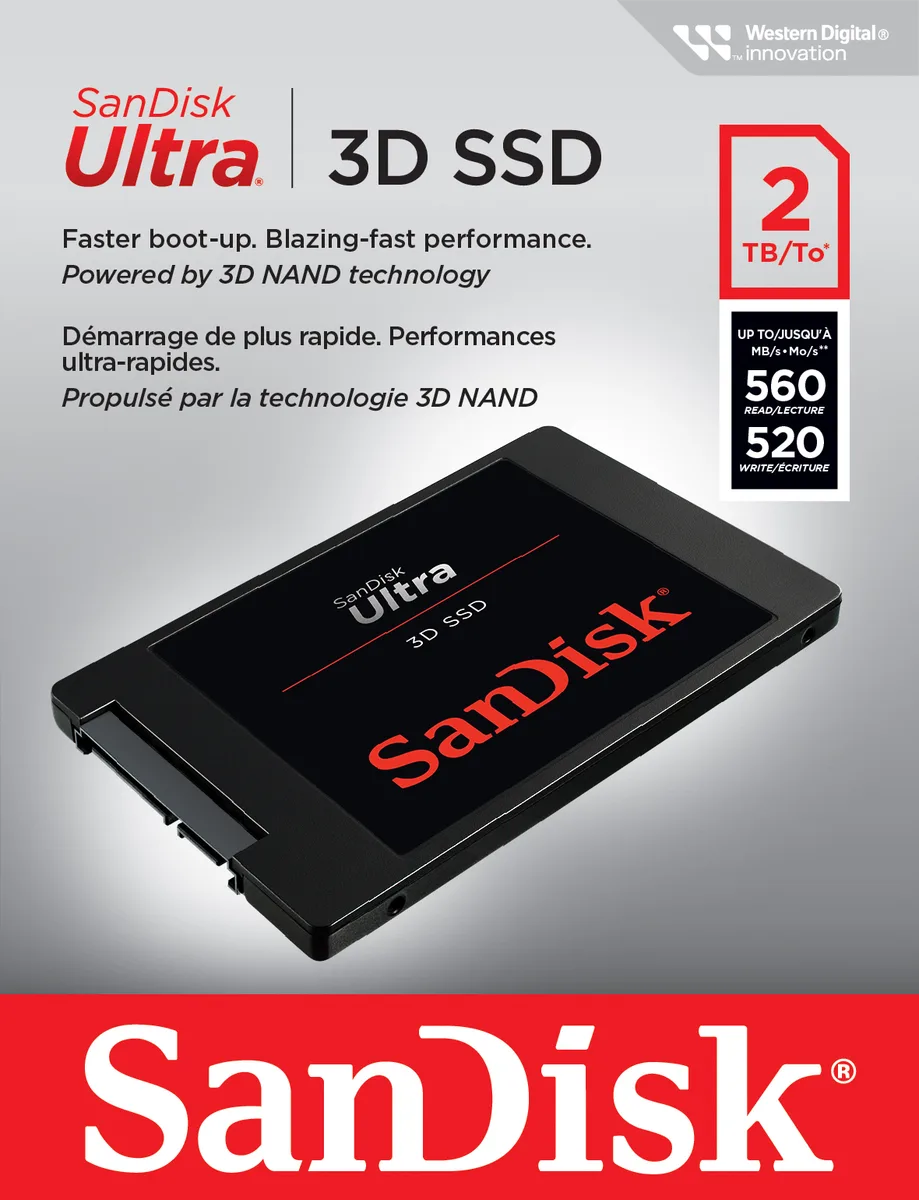 SanDisk SanDisk Ultra SDSSDH3-4T00-G26 4TB 2.5" SATA internal SSD — product photo