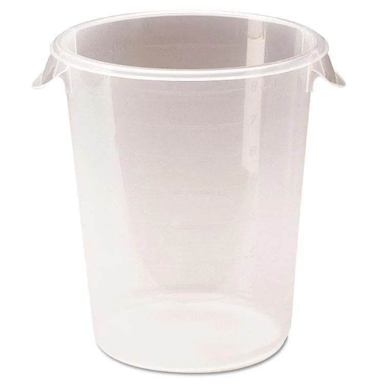 Rubbermaid Rubbermaid FG572424CLR 8 qt clear food storage container — product photo