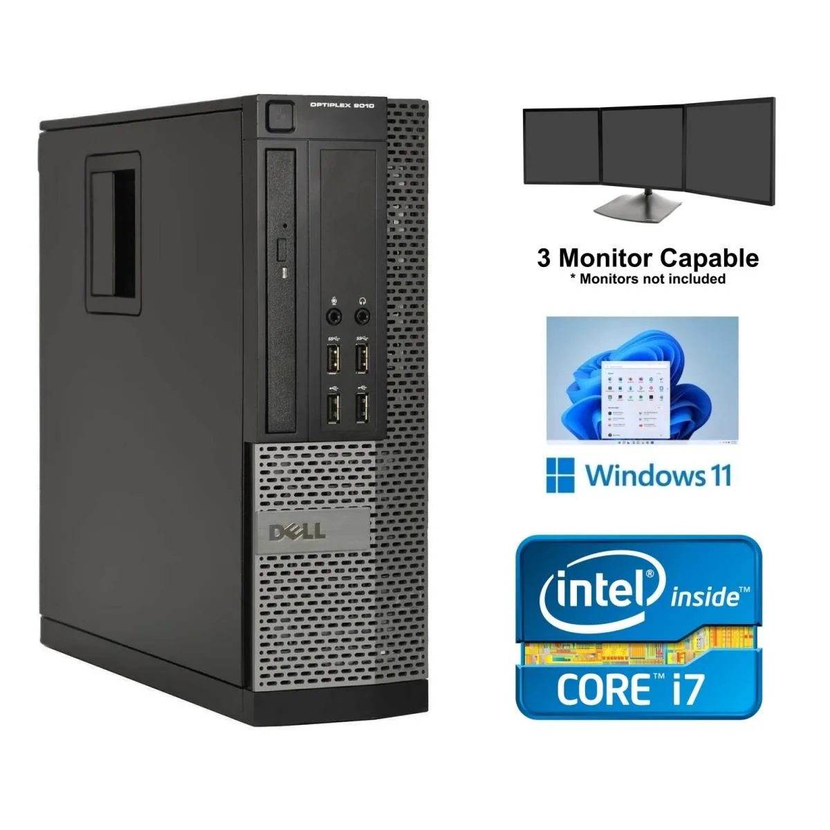 DELL DELL OptiPlex 9010 SFF Desktop PC Core i7 16GB DDR3 240GB SSD — product photo