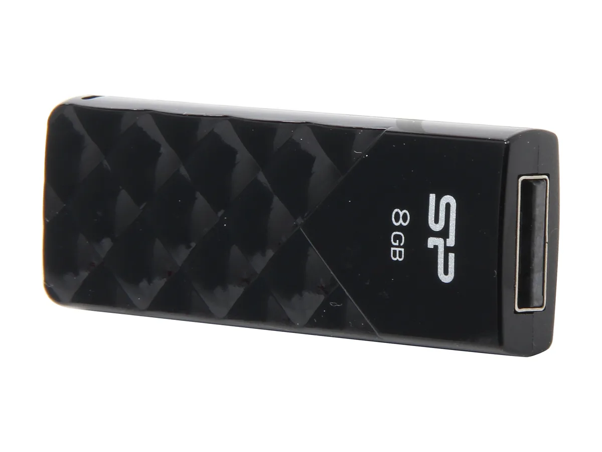 Silicon Power Silicon Power SP008GBUF2U03V1K 8GB USB 2.0 USB flash drive — product photo