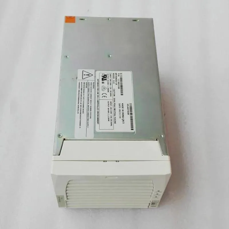Rectangular ATX power supply unit in metallic finish