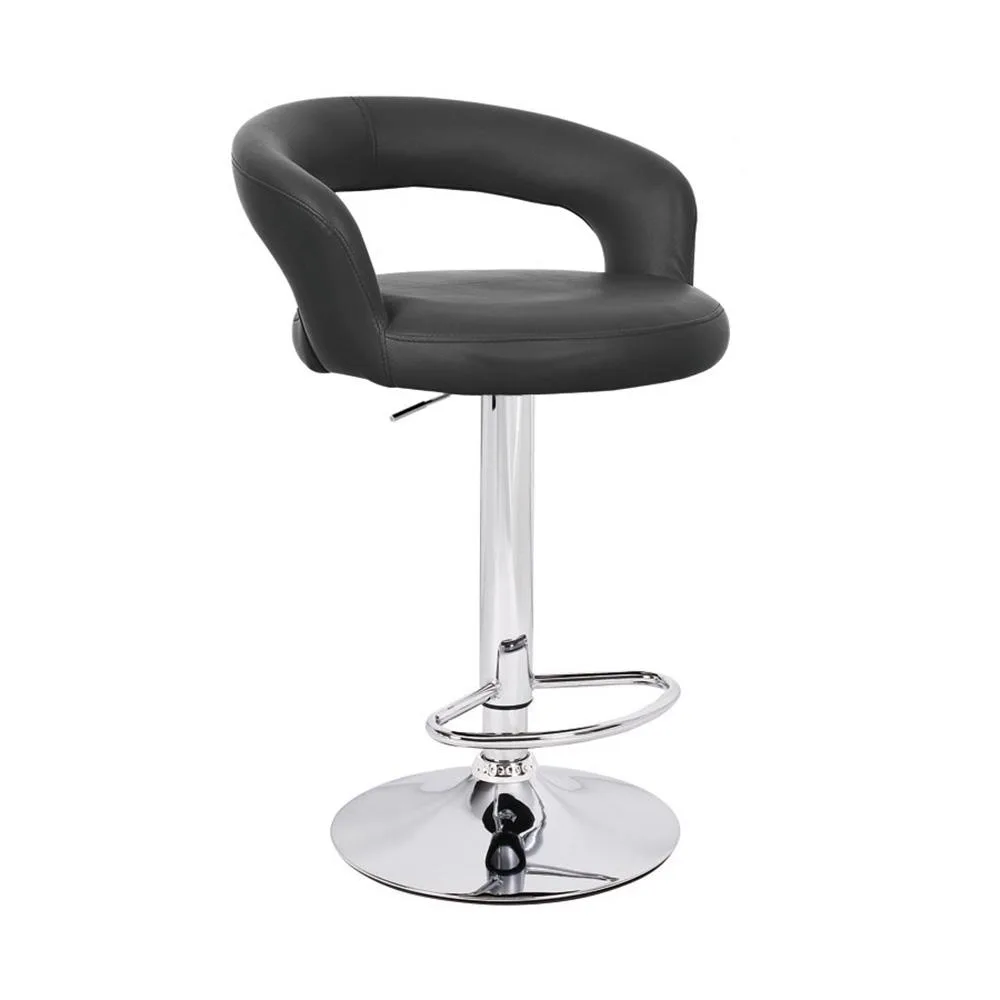 Vandue Corporation Vandue Corporation Halo Adjustable Barstool Black Licorice — product photo
