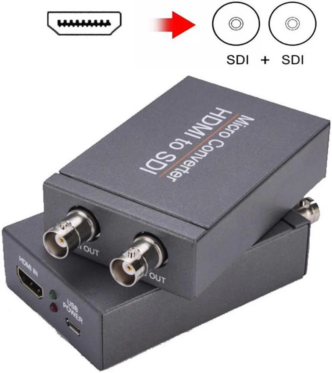 Vszerda Vszerda HDMI to SDI Converter Dual Output 1080P Video Capturing Device — product photo