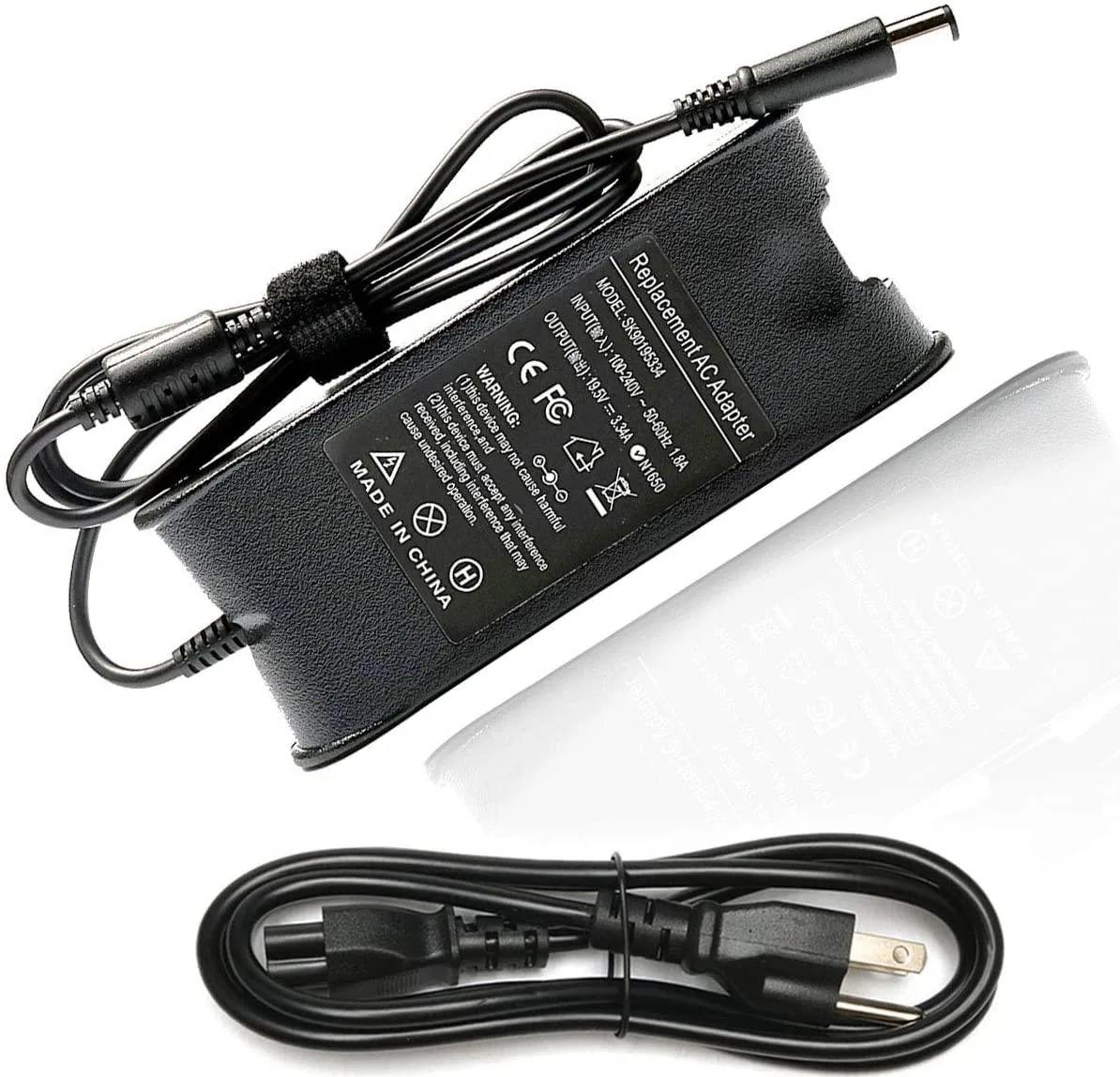 myVolts myVolts 65W AC Adapter 19.5V 3.34A 7.4mm Dell Latitude — product photo