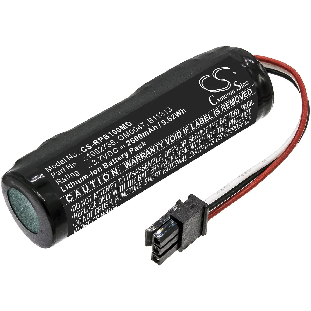 Cameron &amp; Co Cameron &amp; Co DS-CS-RPB100MD 3.7V 2600mAh Li-ion battery — product photo