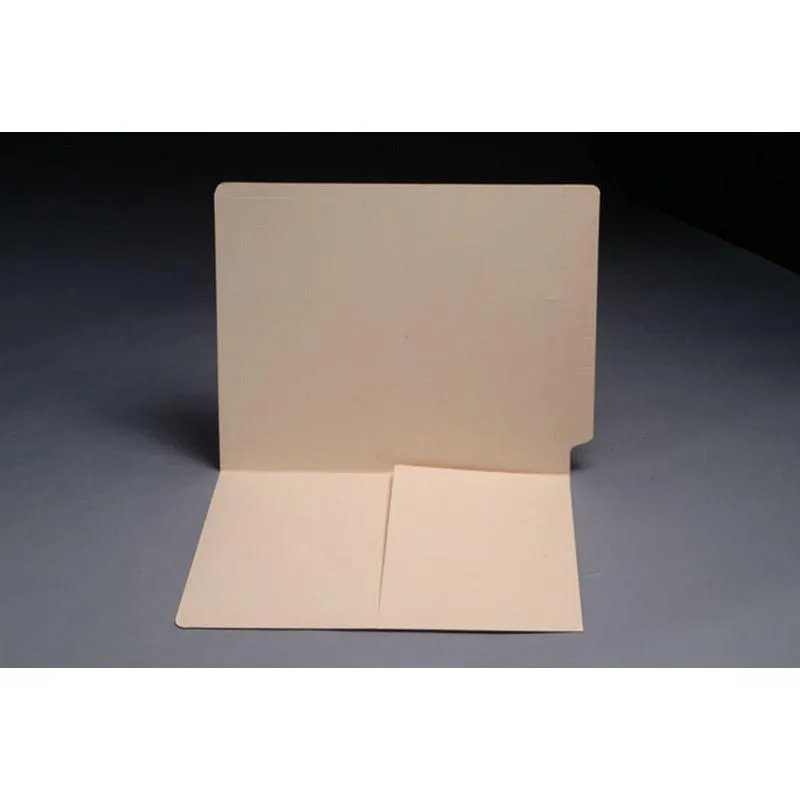 BSP FIling BSP Filing 14pt Manila Folder Full Cut End Tab Letter Size 1/2 Pocket Box of 50 — product photo