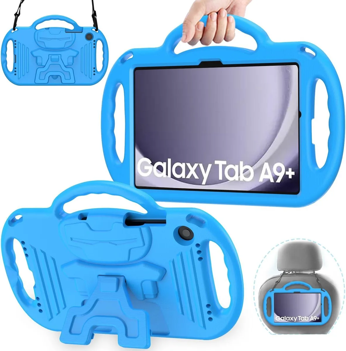 Boxwave Boxwave Kids Case for Galaxy Tab A9+ 11 Inch 2023 Blue — product photo