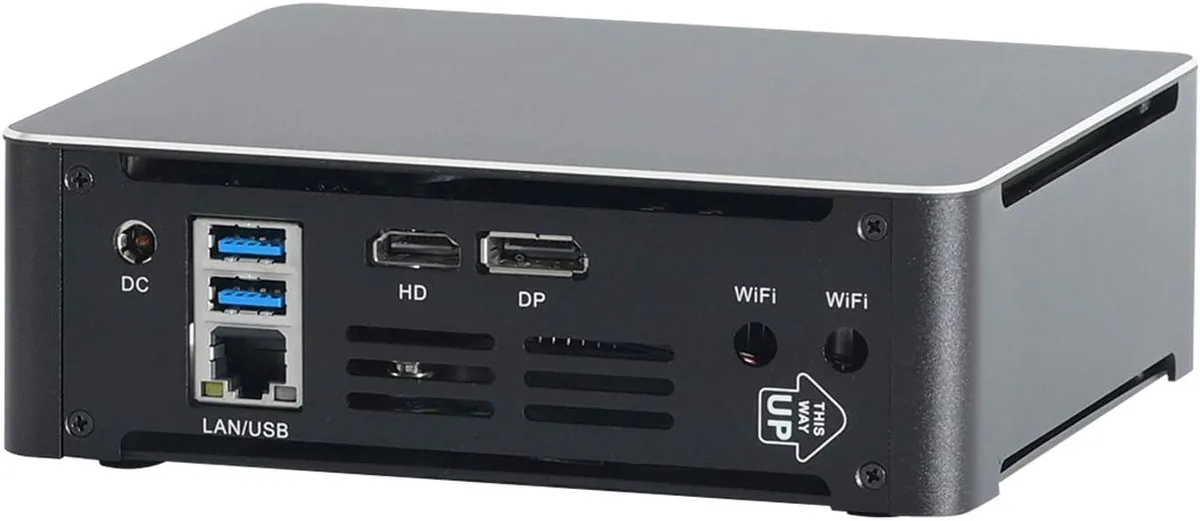 partaker Partaker B12 Black barebone mini PC, Core i7-1360P, 64GB RAM, 1TB SSD — product photo
